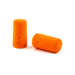 Lukas Podo Orange Abrasive Cylindrical Caps (10) 10mm Coarse