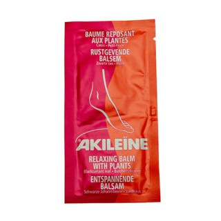 Akileine Red for Tired Feet Relaxing Balm Sachet