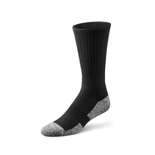 Dr Comfort Crew Socks Black