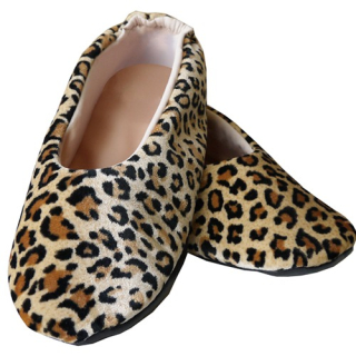 Geluxury Moisture Replenishing Leopard Slippers