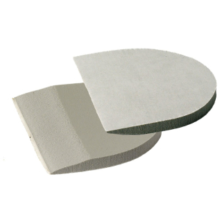 Poron 4000 Grey Heel Pads (pair)