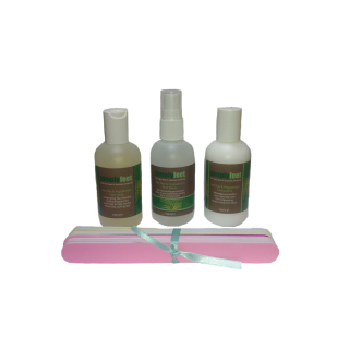 Simply Feet Purple Flame Tea Tree & Peppermint Gift Set