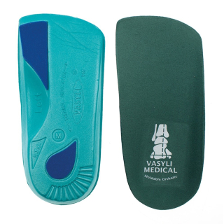 Vasyli Custom Green 3/4 Length Orthotics