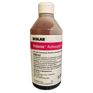 Videne Antiseptic Solution 200ml  